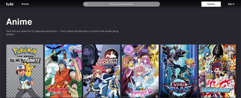 All anime sales streaming services